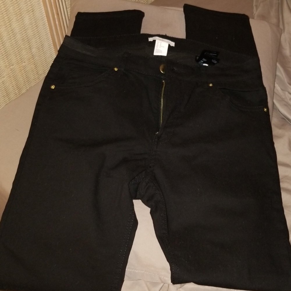 Black Size 10 H&M Skinny Jeans